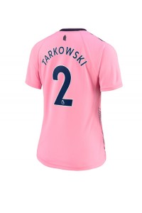 Everton James Tarkowski #2 Voetbaltruitje Uit tenue Dames 2022-23 Korte Mouw